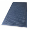 Antifatigue Mat, 5 ft. L x 2 ft. 6" W, 3-8" Thickness, Rubber, Bubble, Black  447S3060BL