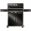 Napoleon Rogue 525 4-Burner Stainless Steel Grids LP Gas Grill, Black