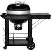 Napoleon PRO22 Charcoal Kettle Grill, Black with Cart PRO22K-CART-3