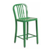 Flash Furniture 24" High Green Metal Counter Height Stool CH-61200-24-GN-GG