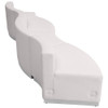 4 pcs. Living Room Set, 25-1-4" to 31-1-2" x 27", Upholstery Color: White  ZB-803-730-SET-WH-GG