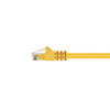 Monoprice Patch Cord,Cat 5e,Booted,Yellow,7.0 ft. 2142