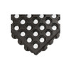 Wearwell Interlocking Drainage Mat Tile, 5/8 in Thickness, 3 ft L, Black 572