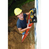 Louisville 20 ft Fiberglass Extension Ladder, 300 lb Load Capacity L-3022-20PT