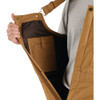 Berne Men's XL Tall Brown Heritage Insulated Duck Bib Overall B415BDT480 721488