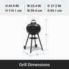 Broil King 22.5 In. Basic Kettle Grill 401010 868787