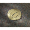 Box Cover, Floor Box Type, 2 Gang, Aluminum, Flush Cover Type  S1CFCBRS