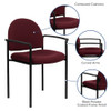 Flash Furniture Burgundy Fabric Stack Chair BT-516-1-BY-GG