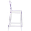 Flash Furniture Tear Back Ghost Counter Stool OW-TEARBACK-24-GG