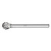 Pferd Tools Carbide Bur,SCTI SD-51,1/8",Double Cut 23252