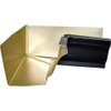 Spectra Metals 5 In. Aluminum Black Miter Gutter Inside Corner 5INMRTBK 137534