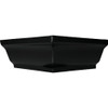 Spectra Metals 5 In. Aluminum Black Miter Gutter Outside Corner 5OTMRTBK 153101