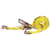 Keeper Tie Down Strap,Wire-Hook,Yellow 04624