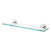 Speakman Towel Shelf,Glass,17 in Overall W SA-1209