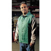 Welding Jacket, 2XL, 9 oz Cotton with Cowhide Sleeves, Snaps Closure  1230-2X