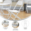 Flash Furniture Kids Folding Chair,White Y-KID-WH-GG