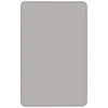 Rectangle Activity Table, 30" W, 60" L, 25.5" H, Laminate, Grey  XU-A3060-REC-GY-H-P-CAS-GG