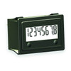 Trumeter Hour Meter,Snap In Rectangular,LCD 3410-5000