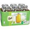 Ball 1/2 Gal. Wide Mouth Mason Jar (6-Count) 68100ZFP