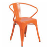 Contemporary Chair, 21-1/2 in W 19" L 27-3/4" H, Integrated