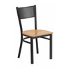 Hercules Restaurant Chair, 17-1/4 in W 20" L 33-1/4" H
