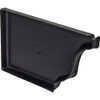 Spectra Metals 5 In. Aluminum Black Left Gutter End Cap 5ENLRTBK 106034