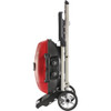 Napoleon TravelQ 285X Portable Propane Gas Grill-Griddle with Scissor Cart, Red TQ285X-RD-1-A 895427