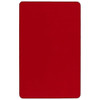 Rectangle Activity Table, Laminate, Red  XU-A2448-REC-RED-T-P-CAS-GG