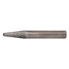 Pferd Tools Carbide Bur,SCTI Sl-1,1/4",Double Cut 25132