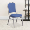 Flash Furniture Blue Fabric Banquet Chair,PK4 4-FD-C01-S-7-GG