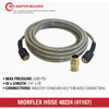 Simpson MorFlex Series 1-4 In. x 25 Ft. 3300 PSI Cold Water Pressure Washer Hose 41107 715314