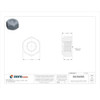 Nylon Insert Lock Nut, M10-1.50, Steel, Class 8, Zinc Plated, 10 mm Ht, 100 PK  M12348.100.0001