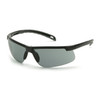 Ever-Lite(R), Safety Glasses, Anti-Fog & Anti-Scratch, Gray Lens, Black Frame