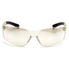 Mini Ztek, Safety Glasses, Anti-Scratch, I-O Mirror Lens, Clear Frame, Frameless  S2580SN