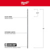 Milwaukee Tool 3-16" x 12" Aircraft Length Black Oxide Drill Bit 48-89-2771