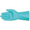AlphaTec Chemical Resistant Gloves, Nitrile, 12 in L, 14 mil, Green, 11, 1 PR  58-330