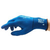 Coated Gloves, Foam Nitrile, Rough, Palm, 4 Abrasion Level, Blue, XL (10) 1 PR  11-818