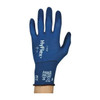 Coated Gloves, Foam Nitrile, Rough, Palm, 4 Abrasion Level, Blue, M (8) 1 PR