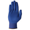 Coated Gloves, Foam Nitrile, Rough, Palm, 4 Abrasion Level, Blue, M (8) 1 PR  11-818