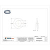 Split Lock Washer, For Screw Size #8 Stainless Steel, Plain Finish, 50 PK  U51450.016.0001