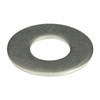 Flat Washer, For Screw Size 1/2" ,Stainless Steel Plain Finish, 25 PK