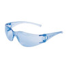 V10 Element, Safety Glasses, Uncoated, Light Blue Lens, Blue Frame, Frameless