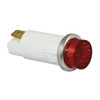Manufacturer Varies Raised Panel Light, Red, 24 V AC/DC 20C846