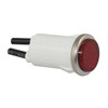 Manufacturer Varies Flush Indicator Light,Red,12V 20C840