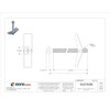 Toggle Bolt, 43 lb Tension Strength, 4"L, Steel, 50 PK  U63265.013.0400