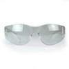 Mirage, Safety Glasses, Anti-Scratch, Clear Lens, Clear Frame, Frameless  MR0110ID