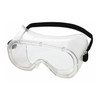 Safety Goggles, Clear Lens, Anti-Fog, Direct Vented, Cloth Strap, 810 Series