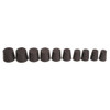 Manufacturer Varies Stopper,25mm,Black,PK45 RST2-S