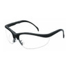Klondike (KD1), Safety Glasses, Anti-Fog, Clear Lens, Black Frame, Half Frame
