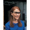 Safety Glasses, Wraparound I-O Polycarbonate Lens, Scratch-Resistant  KD119
